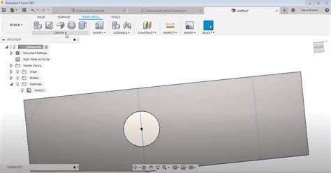 fusion 360 change sheet metal rules|fusion 360 bend radius.